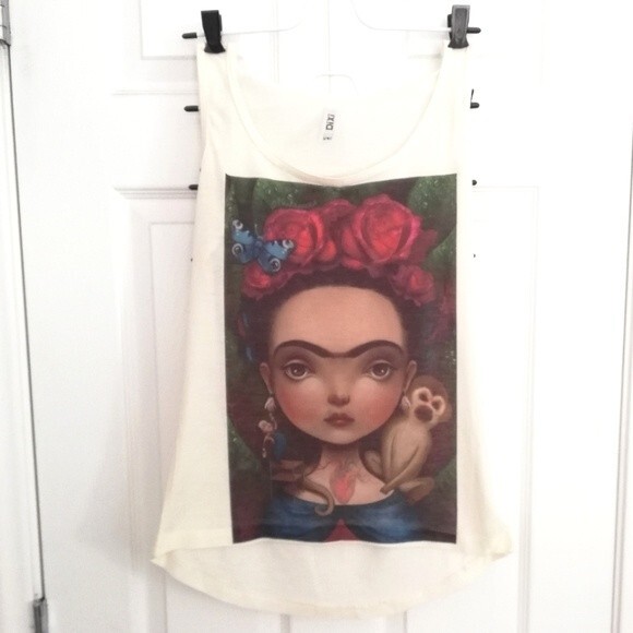 Frida Kahlo Tank Top - Picture 1 of 2